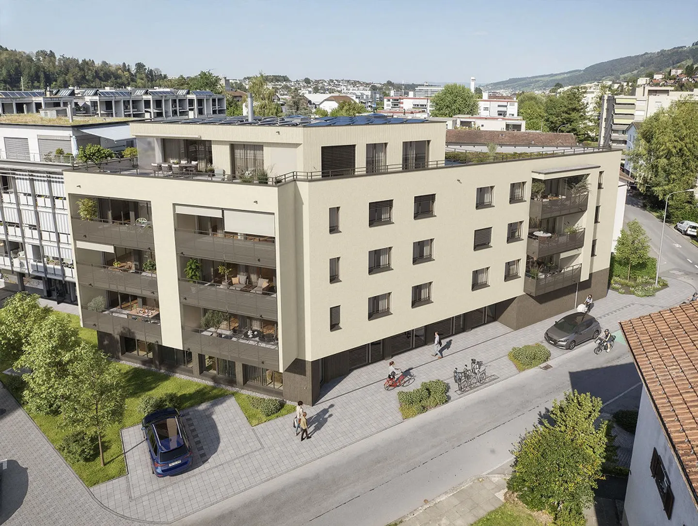 *NUOVA COSTRUZIONE* Attraente appartamento attico di 4 ½ stanze con grande terrazza - Foto 2 di 8