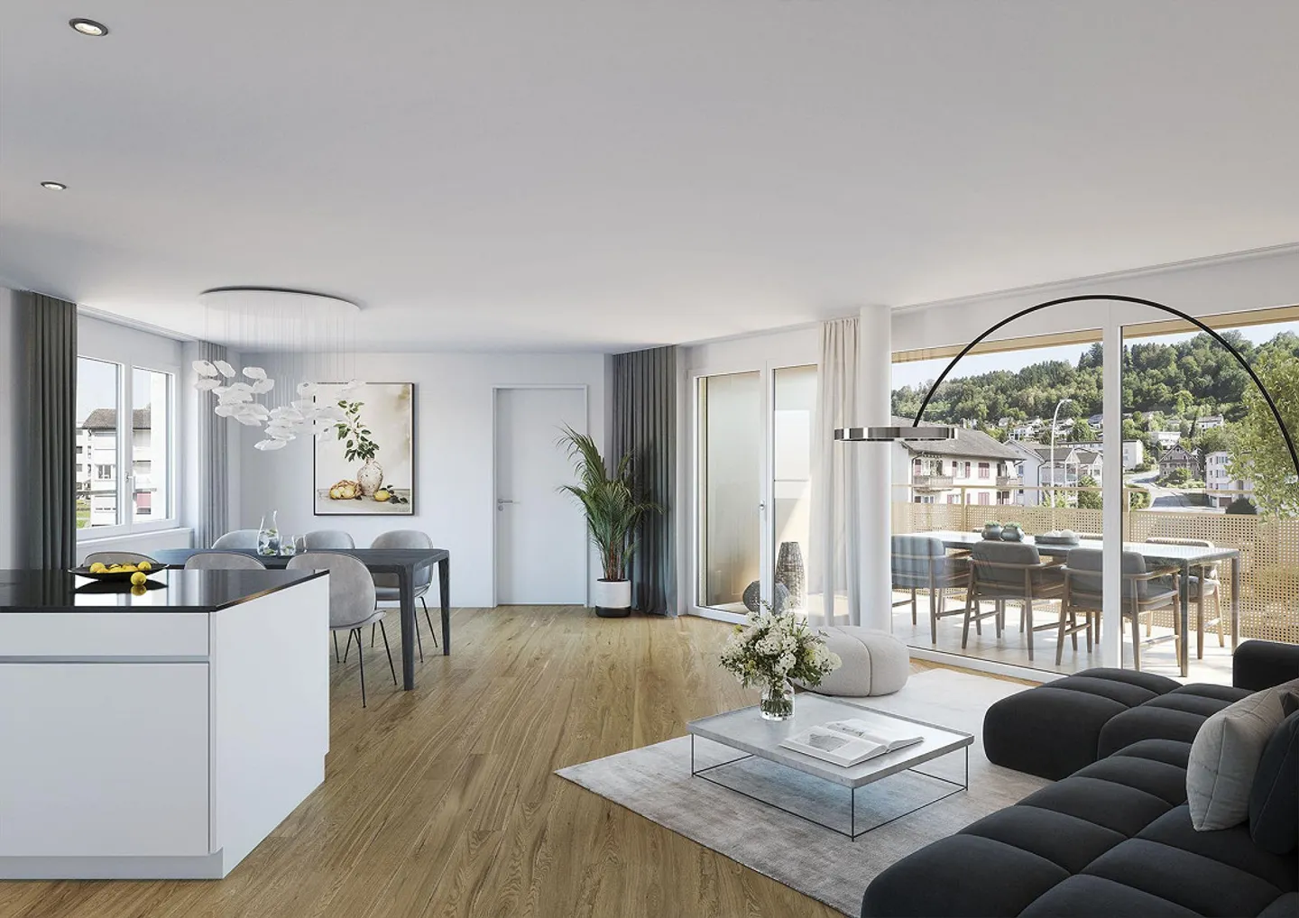 *NUOVA COSTRUZIONE* Attraente appartamento attico di 4 ½ stanze con grande terrazza - Foto 5 di 8