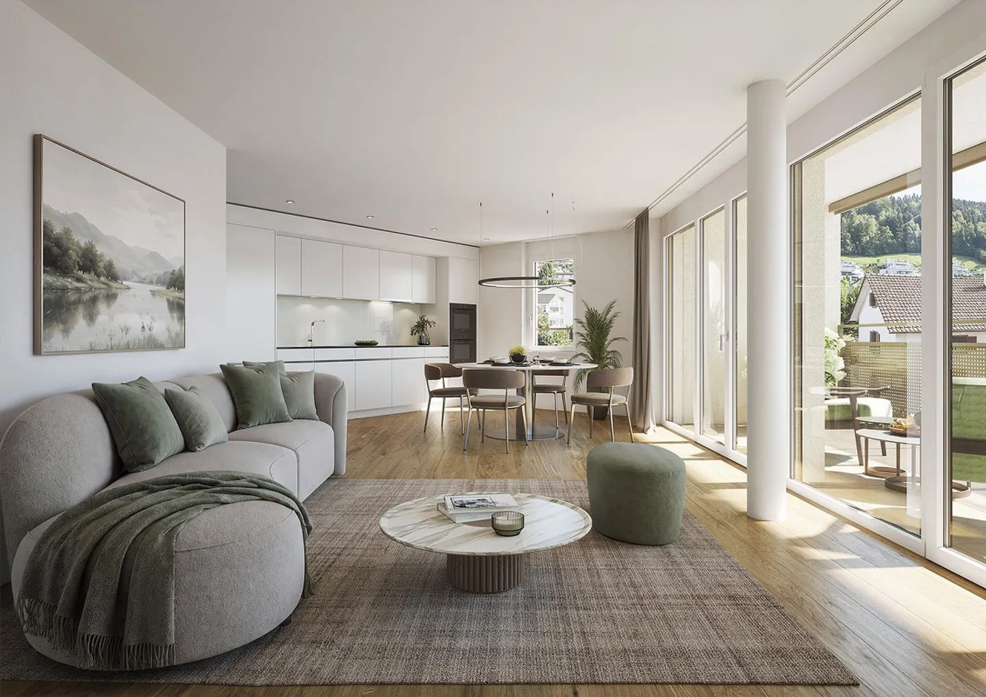 *NUOVA COSTRUZIONE* Attraente appartamento attico di 4 ½ stanze con grande terrazza - Foto 6 di 8