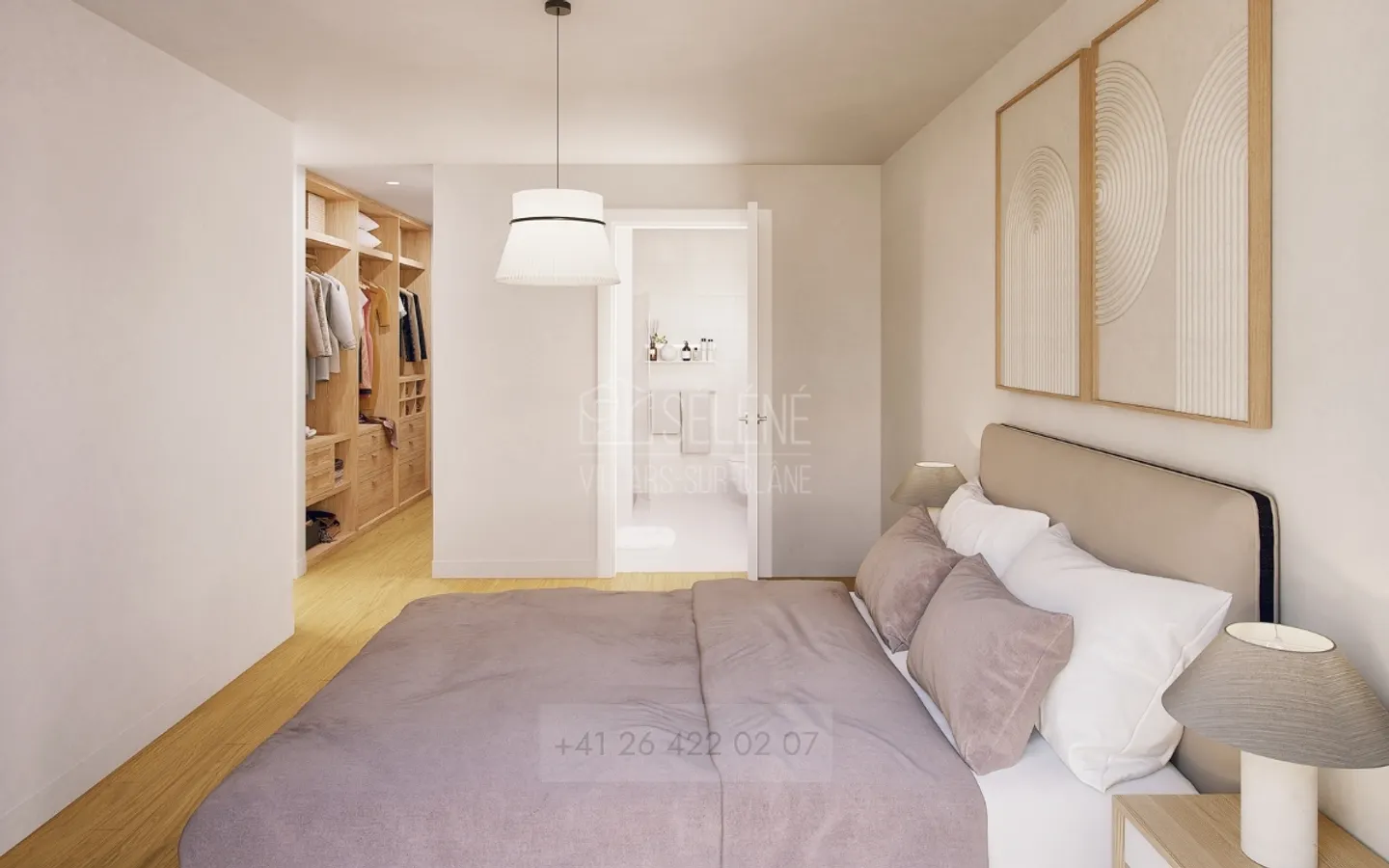 2 VILLAS SÉLÉNÉ - Neue Mietgelegenheit in Villars-sur-Glâne - Foto 3 von 7