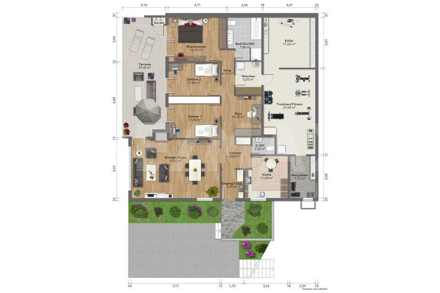 Appartement 4.5 pièces - Foto 12 von 12