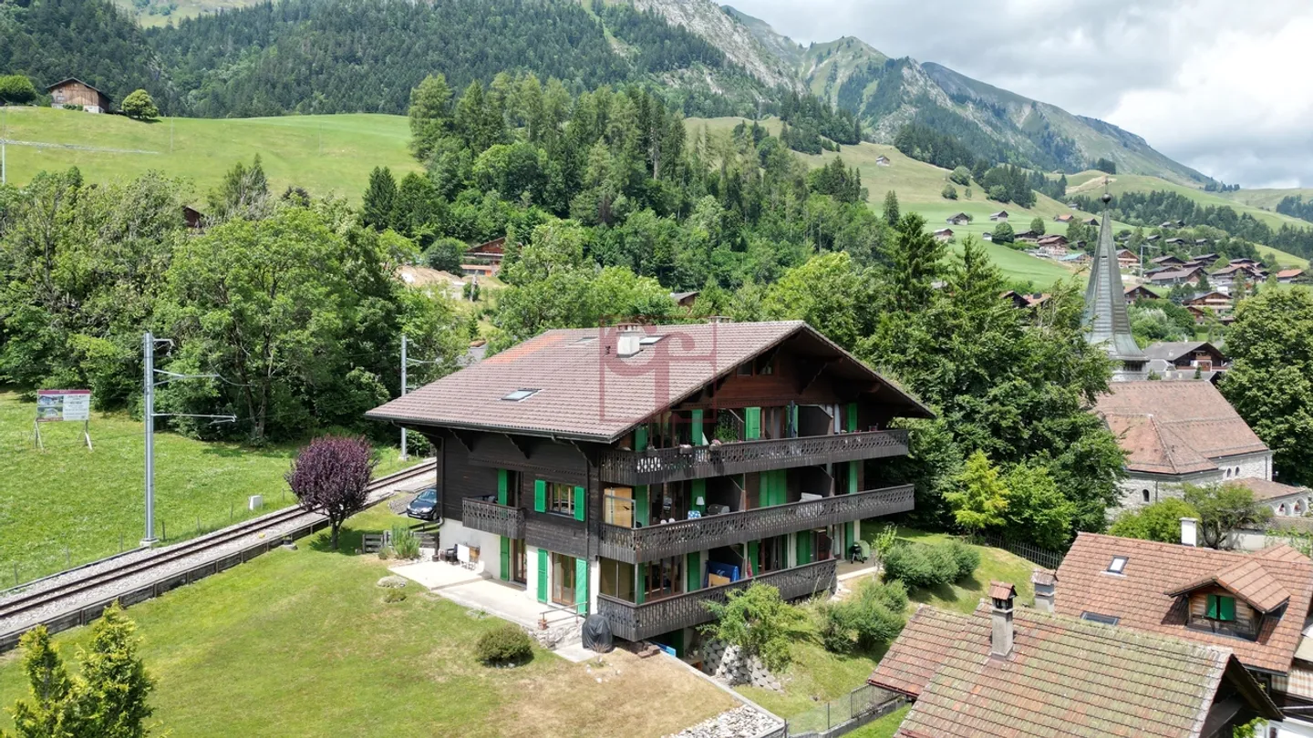 Château-d'Oex - Bell'appartamento di 2 stanze in vendita a La Frasse. - Foto 7 di 7