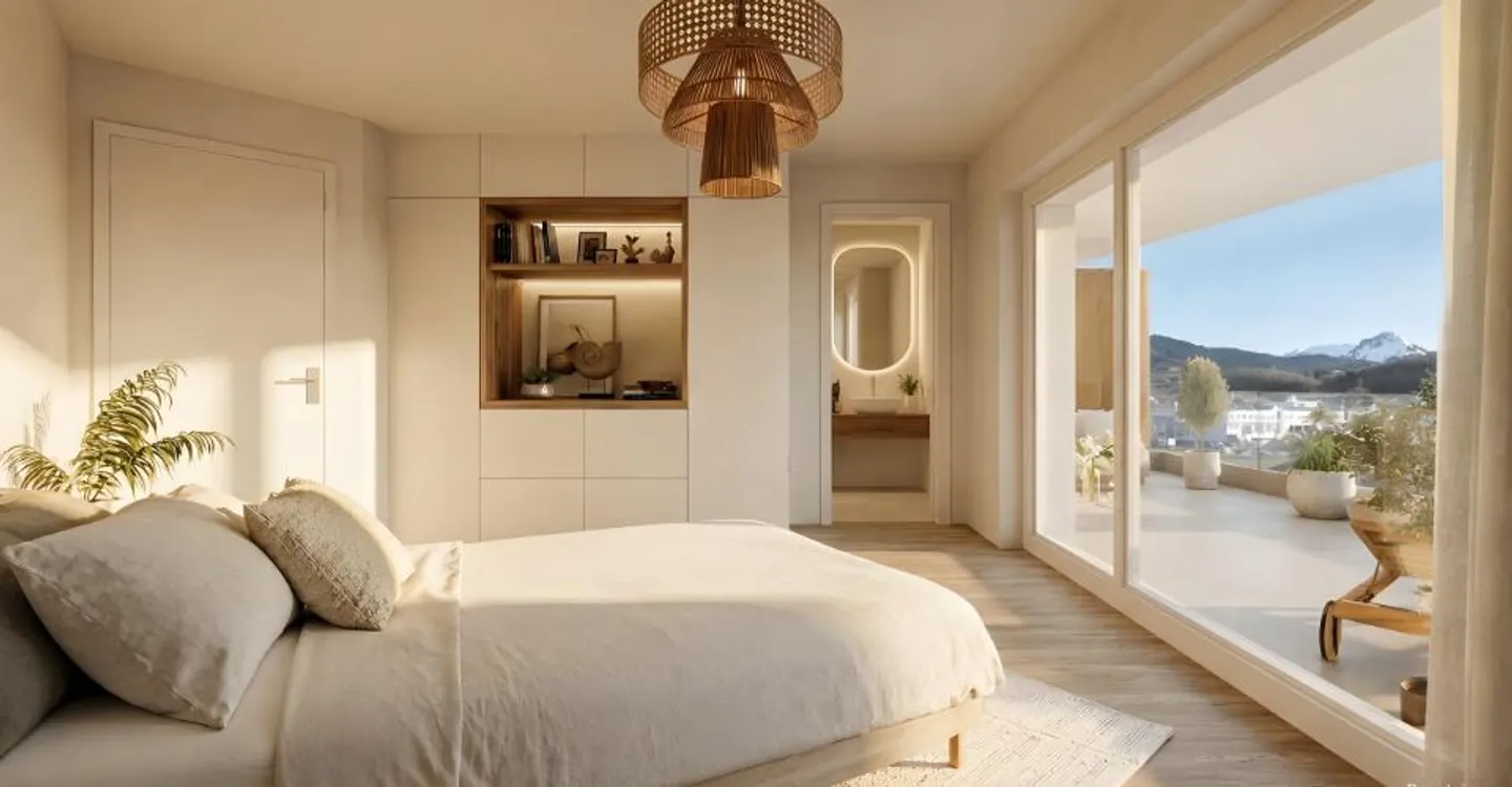 Wunderschöne 4,5-Zimmer-Penthouse mit großer Terrasse - Foto 5 von 10
