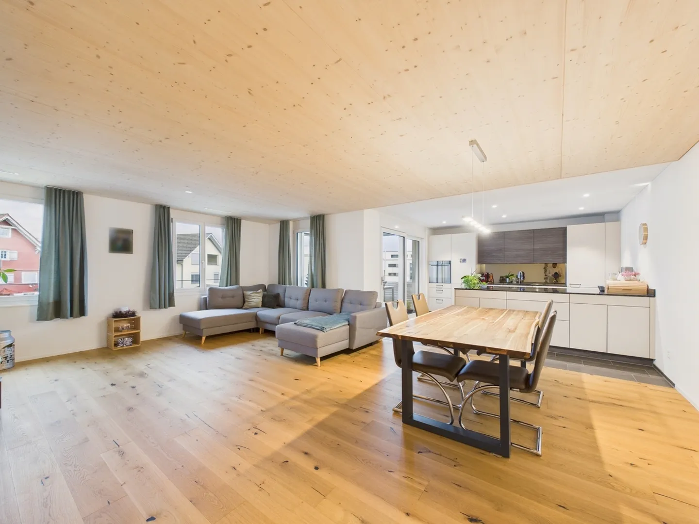 Appartement exclusif de 4,5 pièces à Lömmenschwil Nouvelle construction 2023 avec un grand confort de vie - Photo 1 sur 10