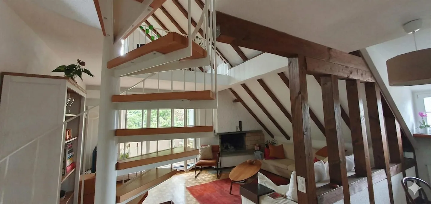 Charming 3.5-room duplex apartment in the attic – Uitikon Waldegg (village center) - Photo 11 of 11