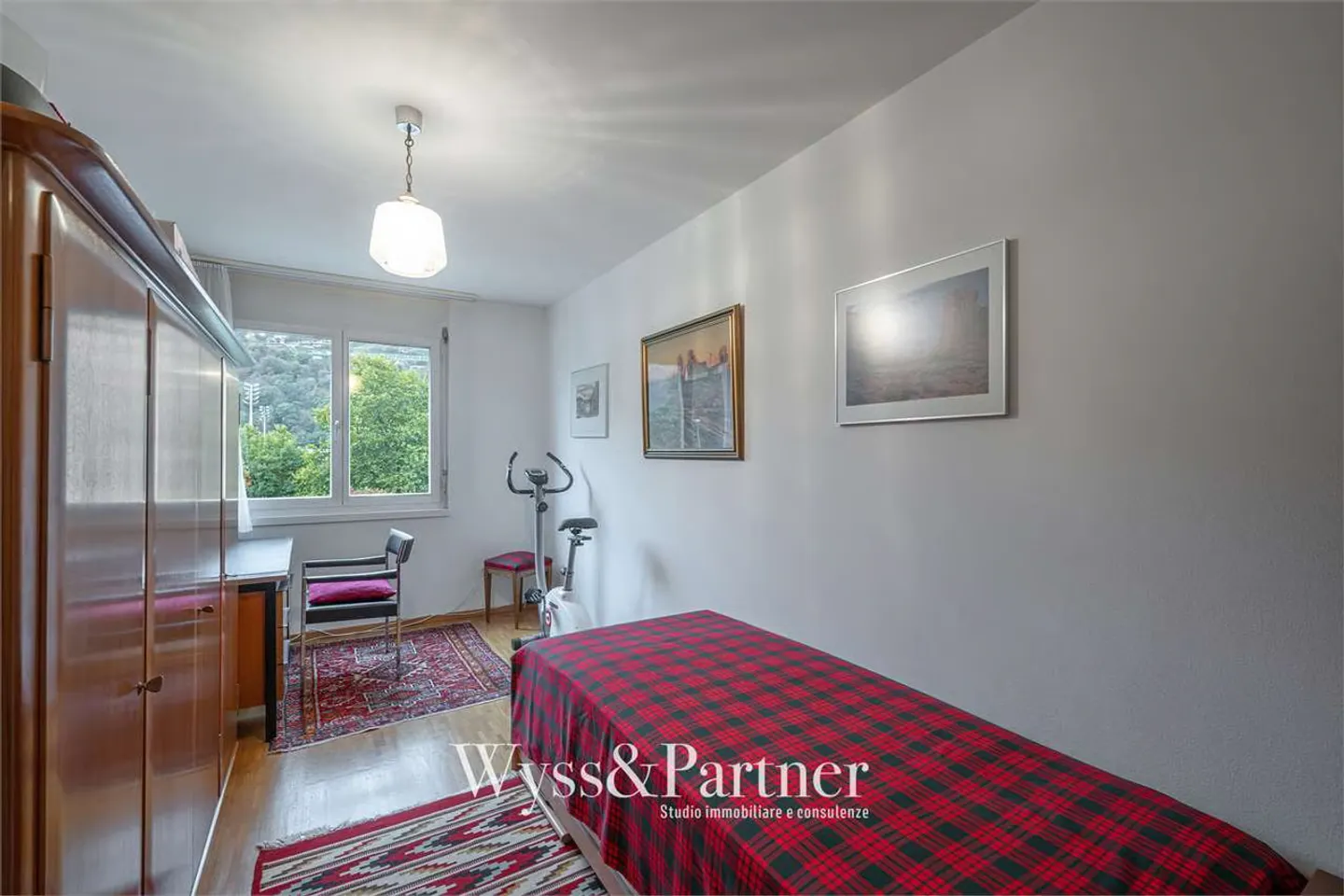 Pregassona spacious 3.5 rooms for rent - Photo 7 of 13