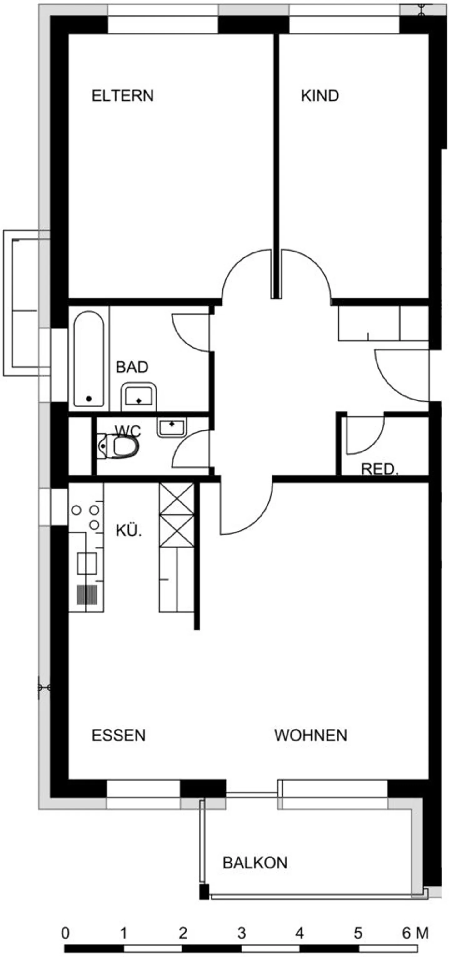 3.5 Zimmerwohnung - Foto 10 von 10