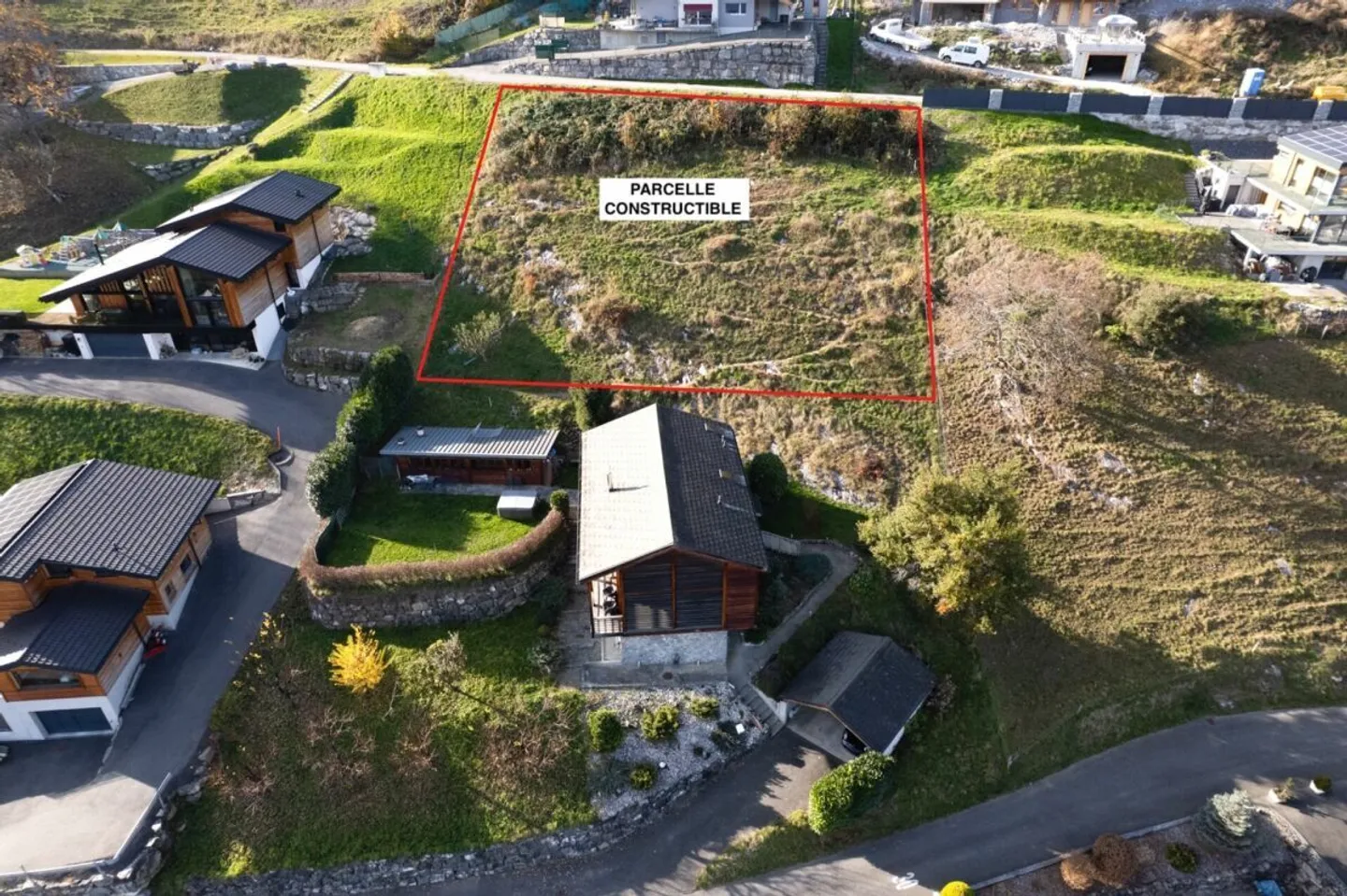 Projekt von 2 Villen mit Genehmigung und Architektenchalet mit 2 Wohnungen. - Foto 1 von 11