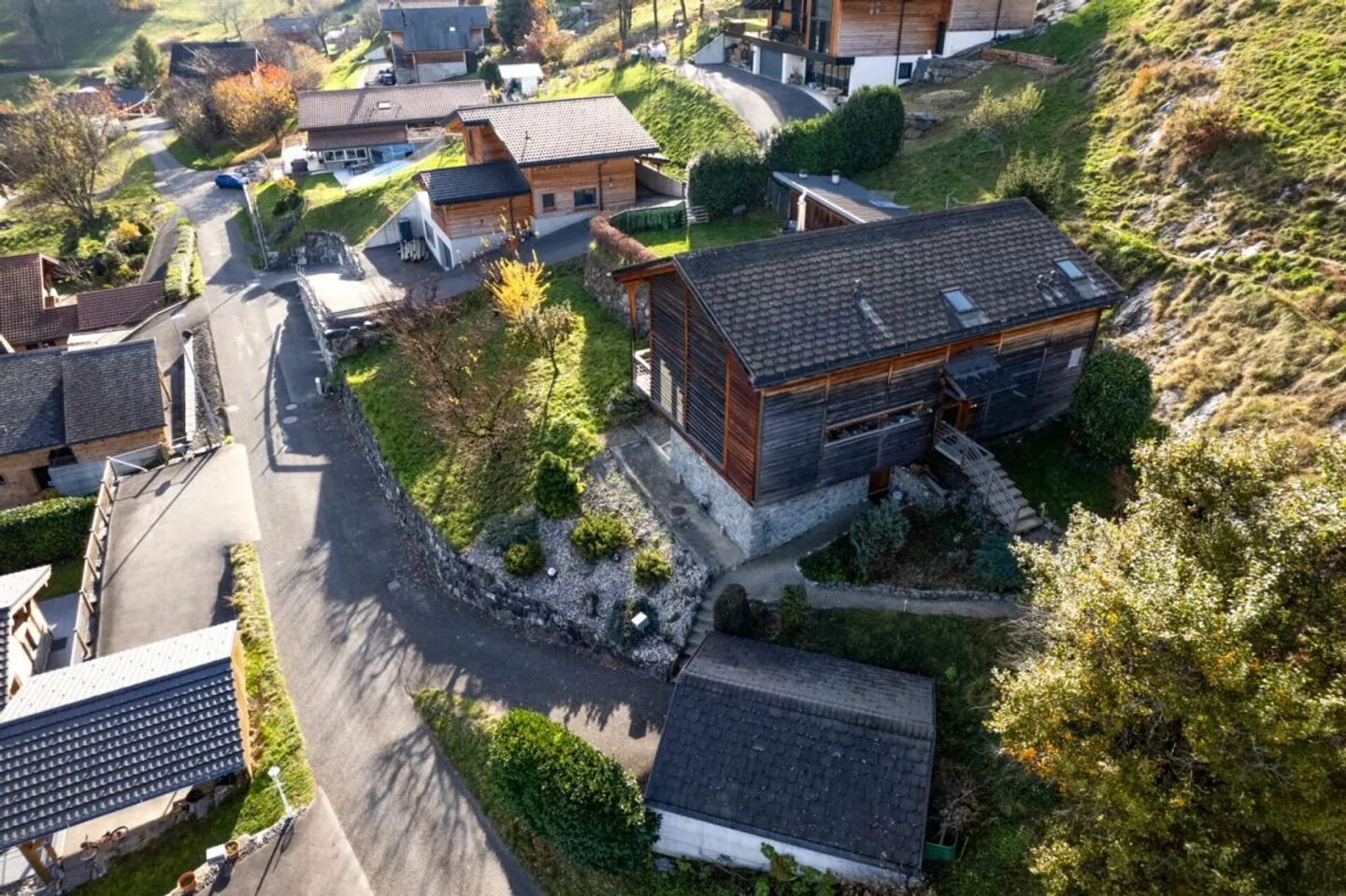 Projekt von 2 Villen mit Genehmigung und Architektenchalet mit 2 Wohnungen. - Foto 6 von 11