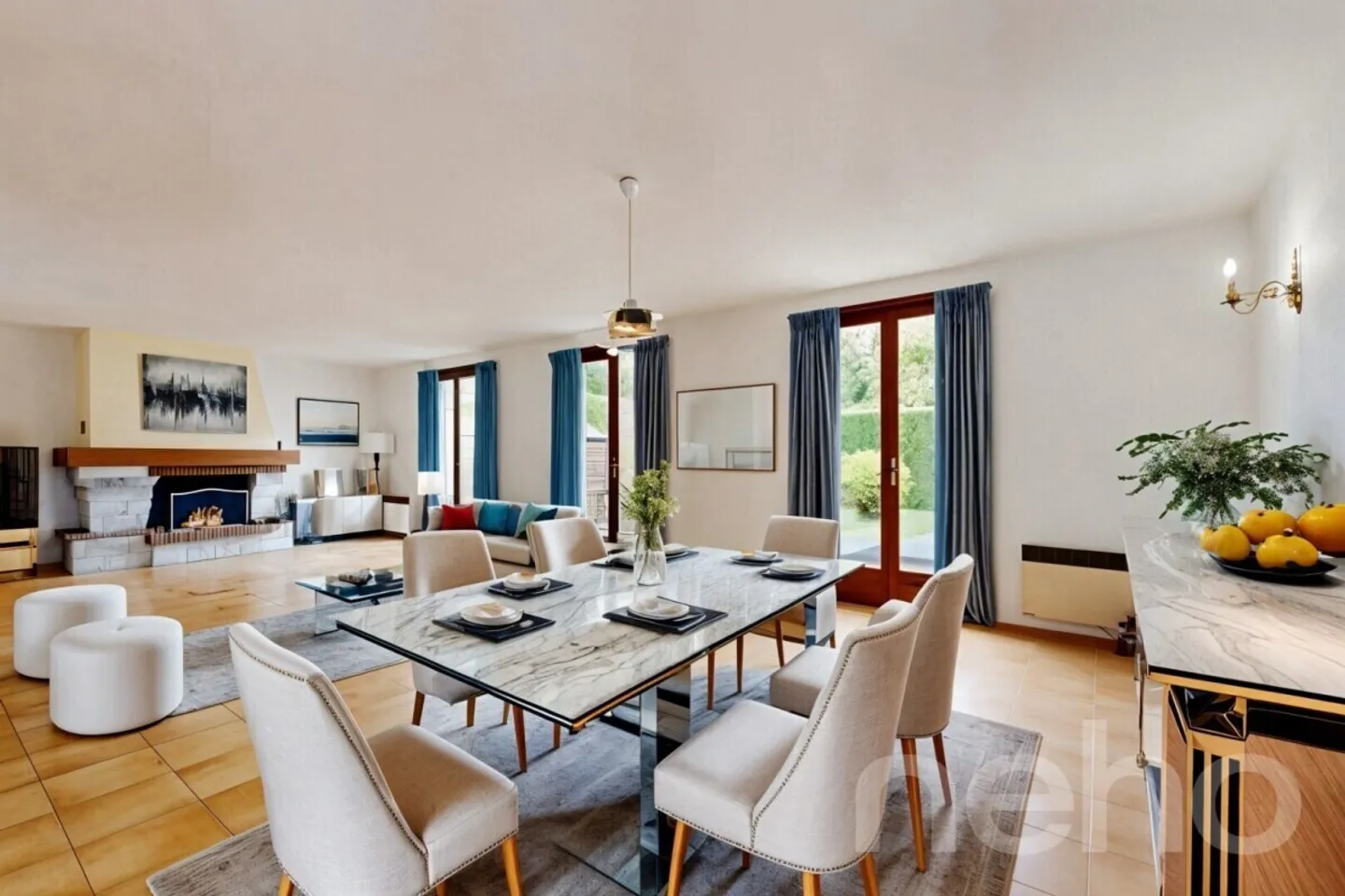 Schönes Doppelhaus mit großem Garten - Foto 1 von 12