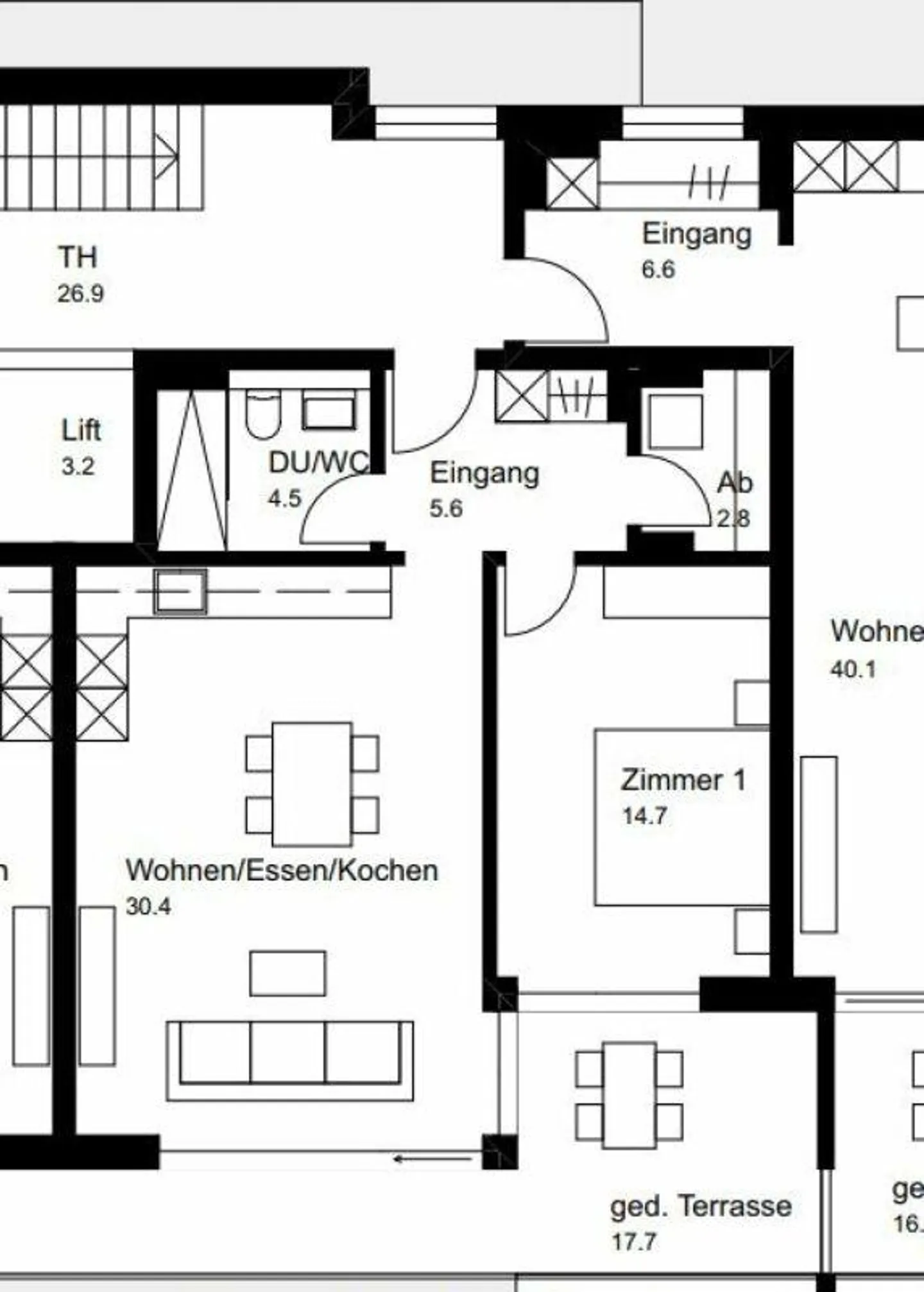 Appartement 2.5 pièces presque neuf - Photo 14 sur 14