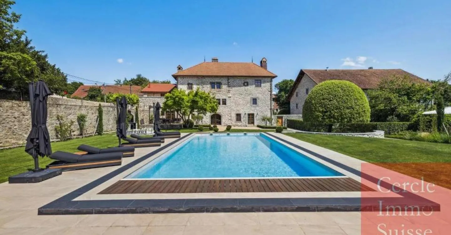 Luxus Château Nähe Genf - Foto 11 von 12