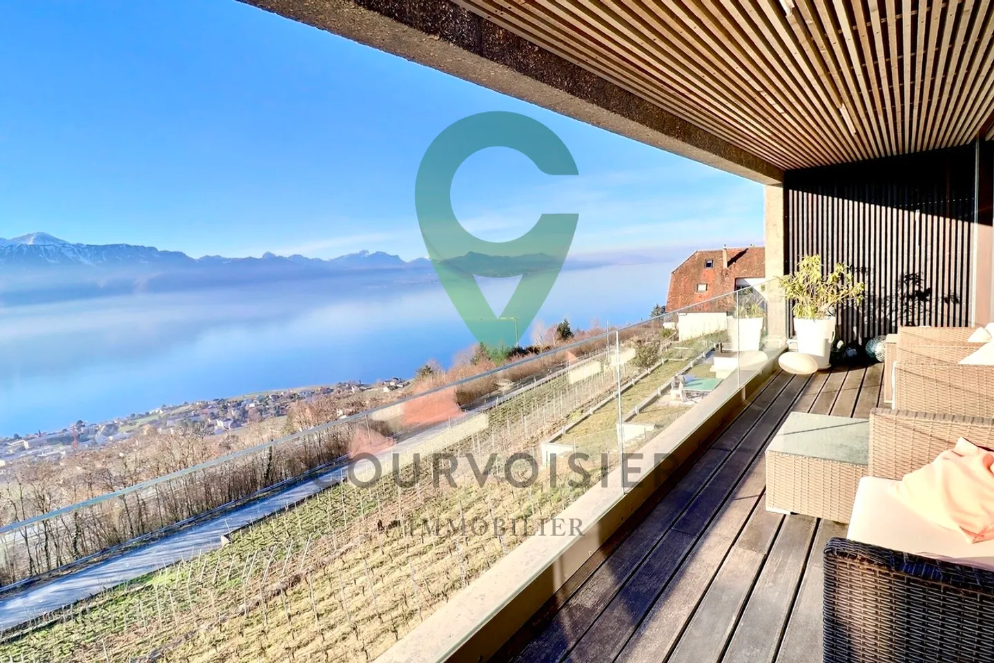 Magnifico duplex con vista mozzafiato sul lago e sulle Alpi! - Foto 1 di 12