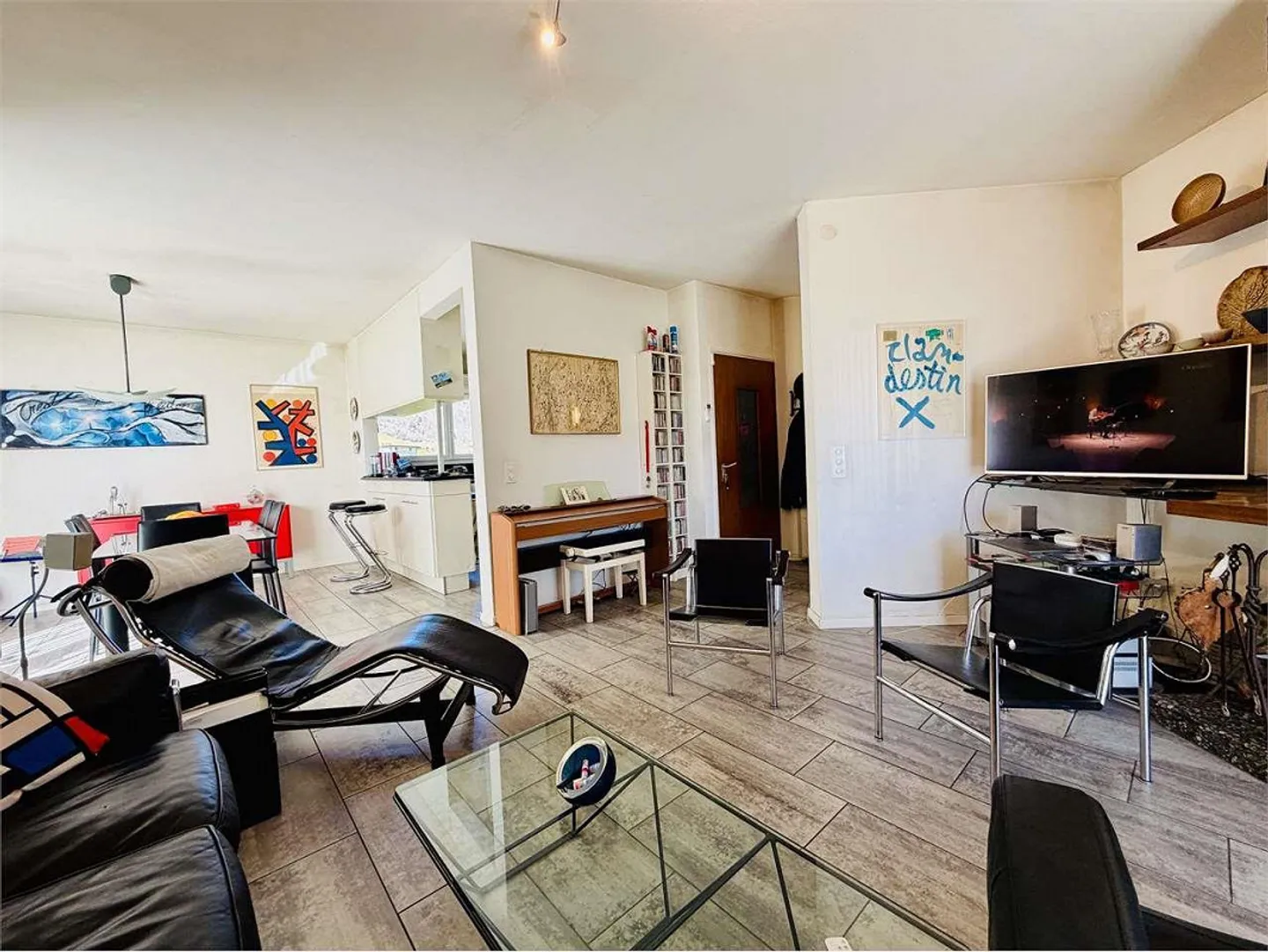 Semi-detached house with pool, garden and panoramic view in Riva San V - Photo 3 of 13