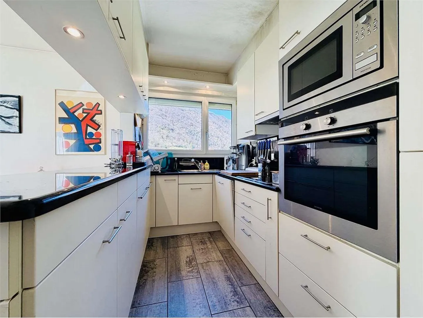 Semi-detached house with pool, garden and panoramic view in Riva San V - Photo 6 of 13