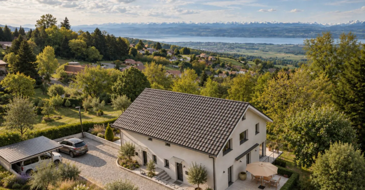 Ongoing construction: A privileged living environment between lake and mountains! - Photo 1 of 13