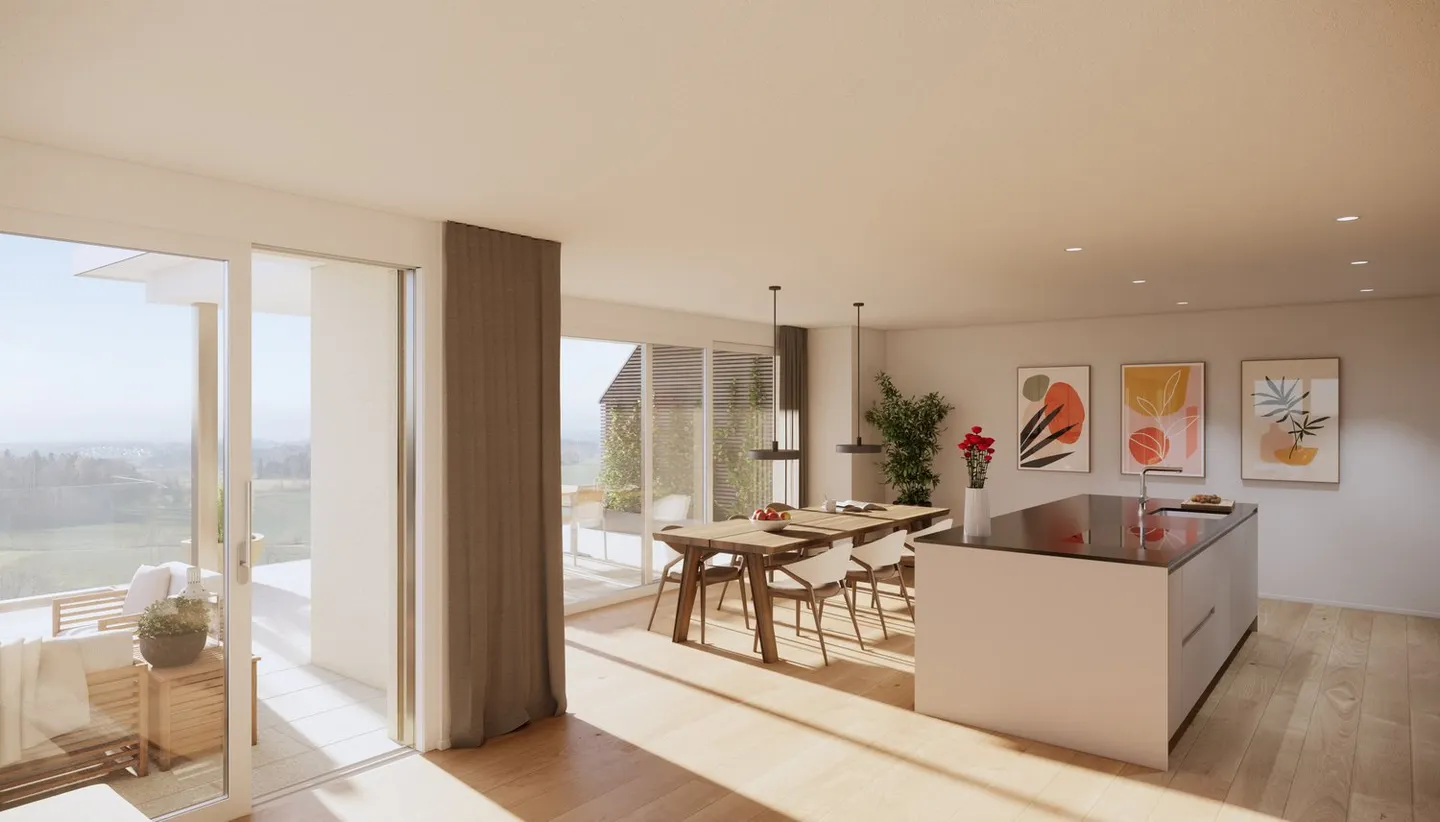 Exklusive 4,5-Zimmer-Wohnung im Dachgeschoss - Foto 5 di 12