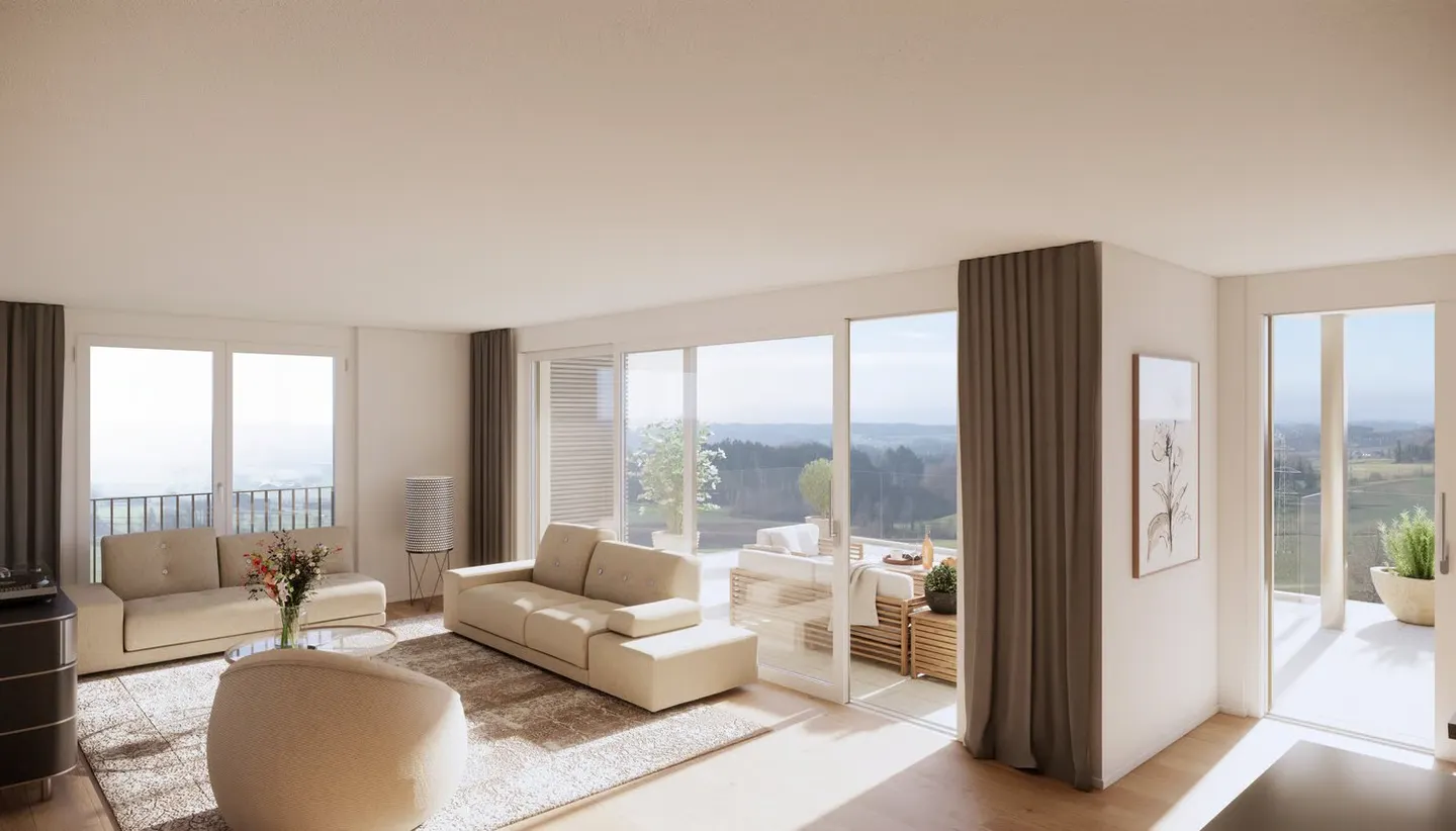 Exklusive 4,5-Zimmer-Wohnung im Dachgeschoss - Foto 9 di 12