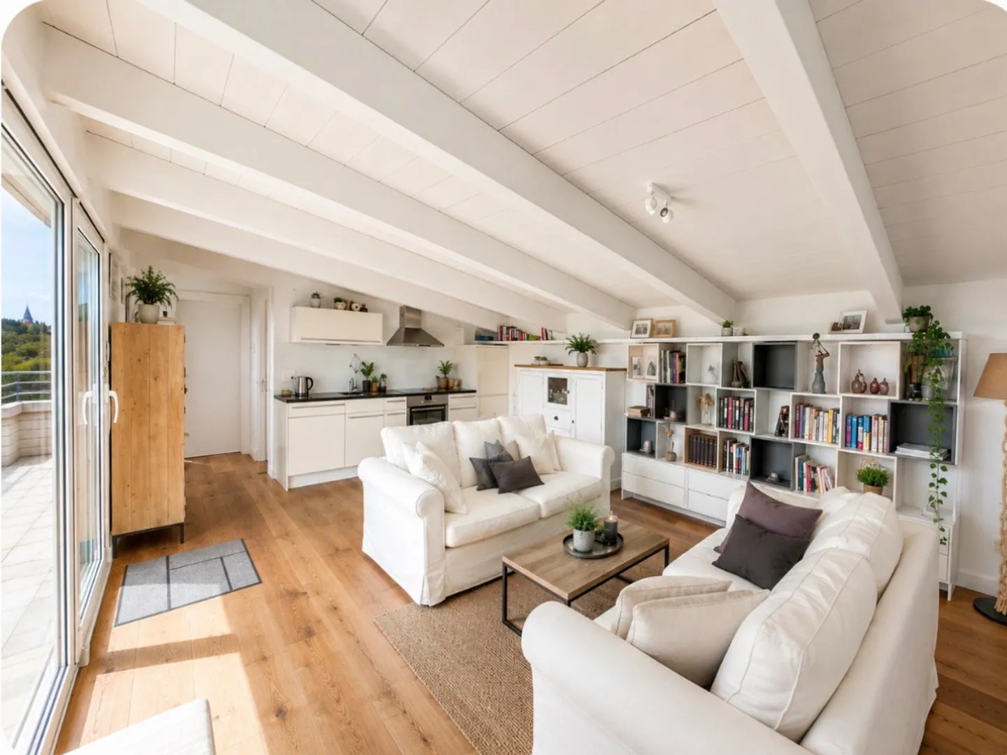 SUPERBO APPARTAMENTO DI 4.5 LOCALI CON AMPIO BALCONE + STUDIO INDIPENDENTE OPZIONALE A ROSSENS (FR) - Foto 5 di 7