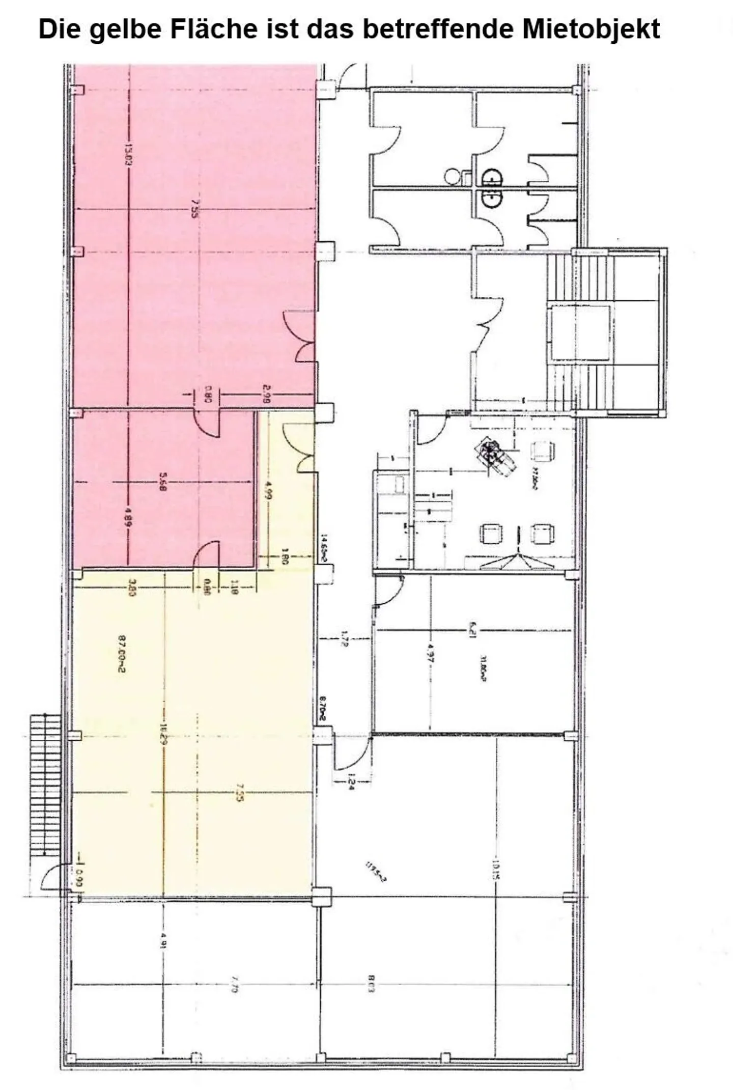 Spazio commerciale al primo piano di 87 m² - Foto 7 di 7