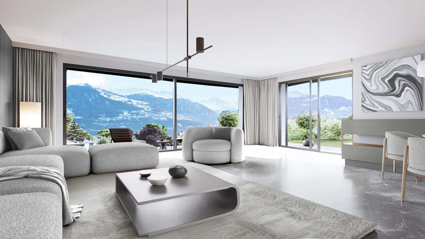 Appartement de Luxe à Savièse - Photo 2 sur 5