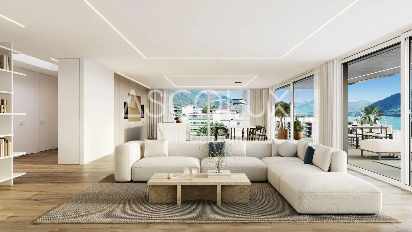 Residenza Cataleya – Prestigeträchtiges Penthouse mit 5,5 Zimmern und Aussicht in... - Foto 7 von 16