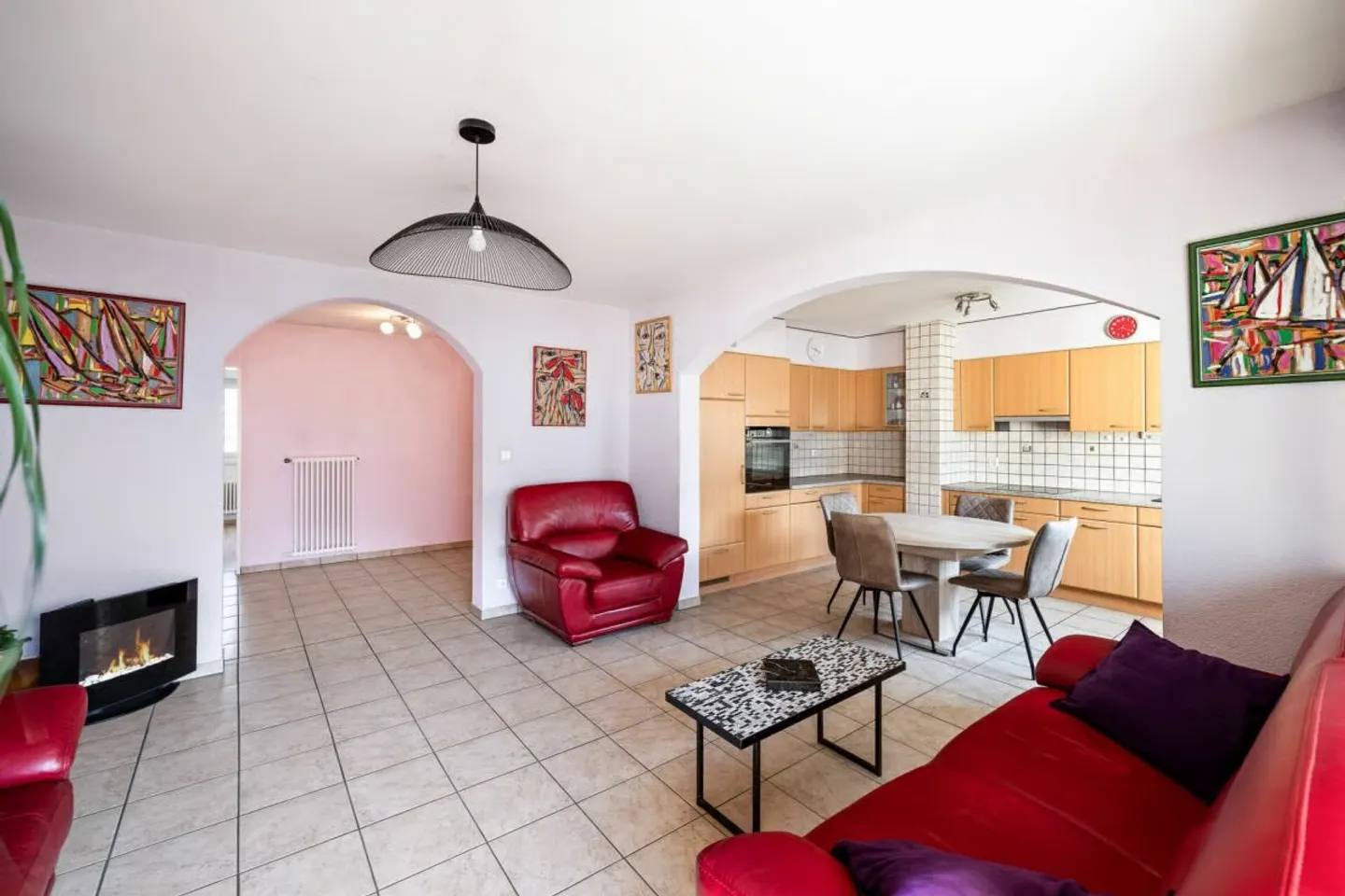 Spacious 4.5-room attic of 111 m2 gross in Conthey - Photo 8 of 18