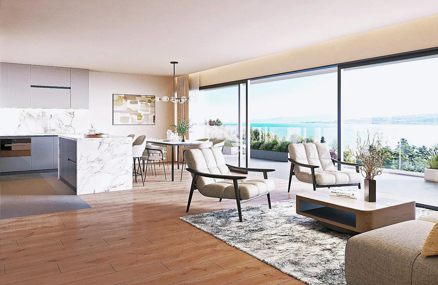 5,5-Zimmer-Wohnung - Foto 3 von 12