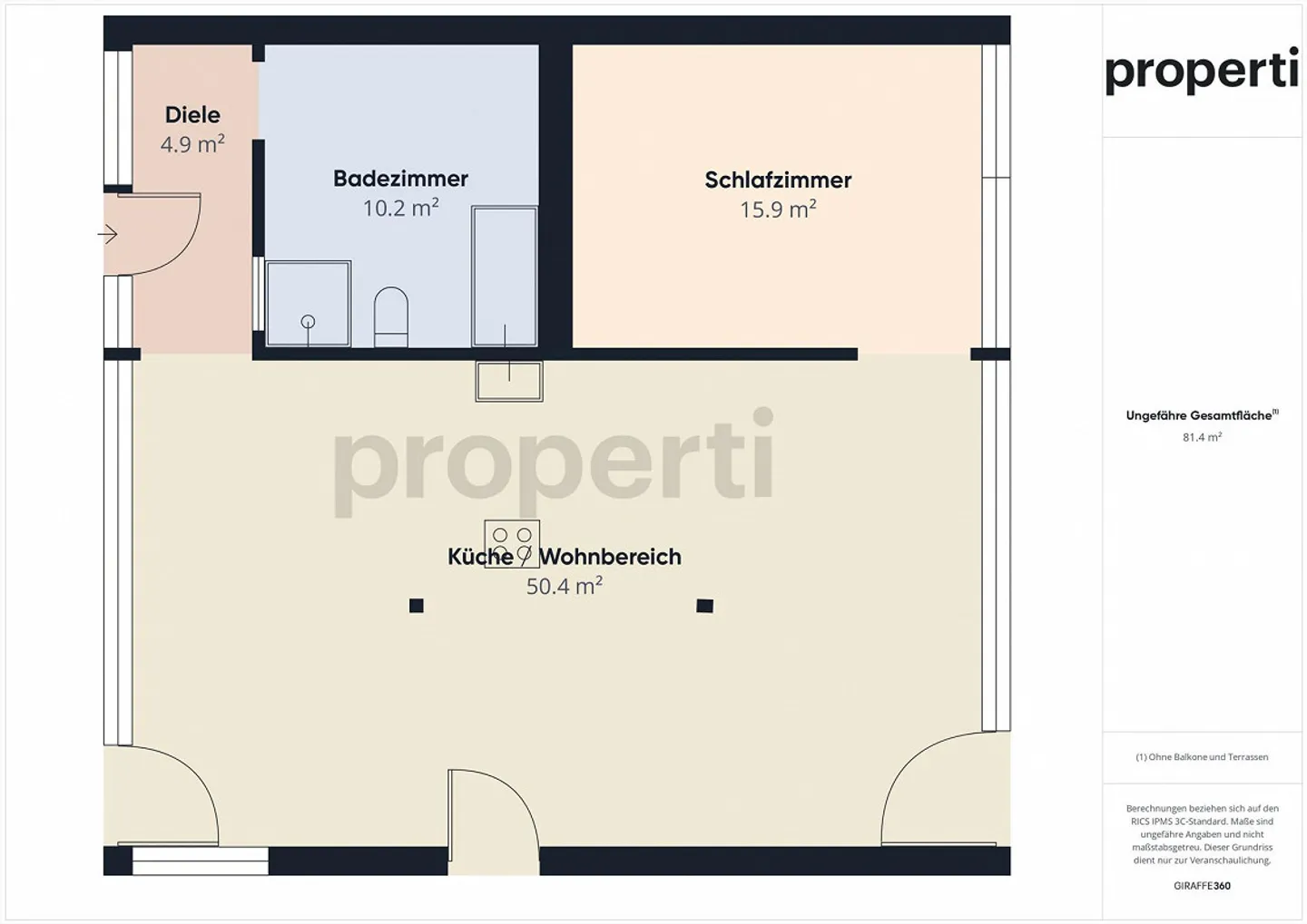 Appartamento luminoso di 2,5 stanze a Heimiswil – Prima occupazione dopo ... - Foto 9 di 11