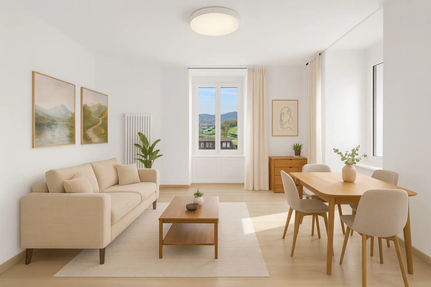 3 rooms with marble and elegance - 1 rent offered* - Photo 1 of 5