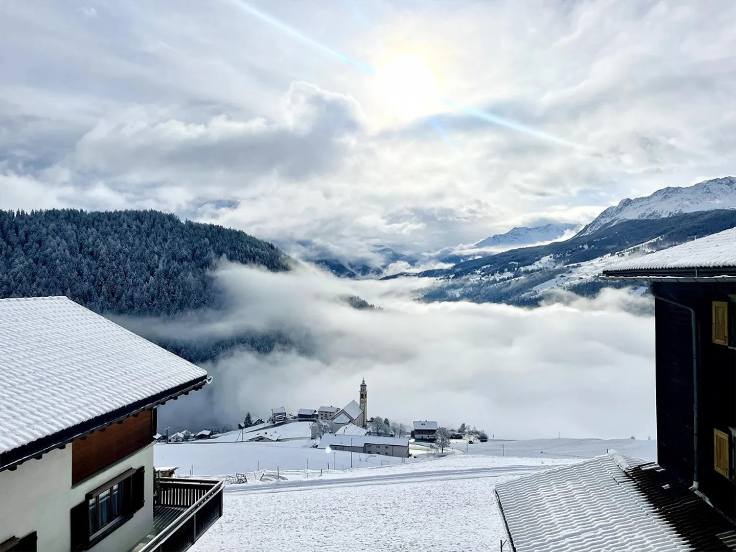 Charming and sunny 4.5-room apartment with garage and two balconies - Photo 12 of 12