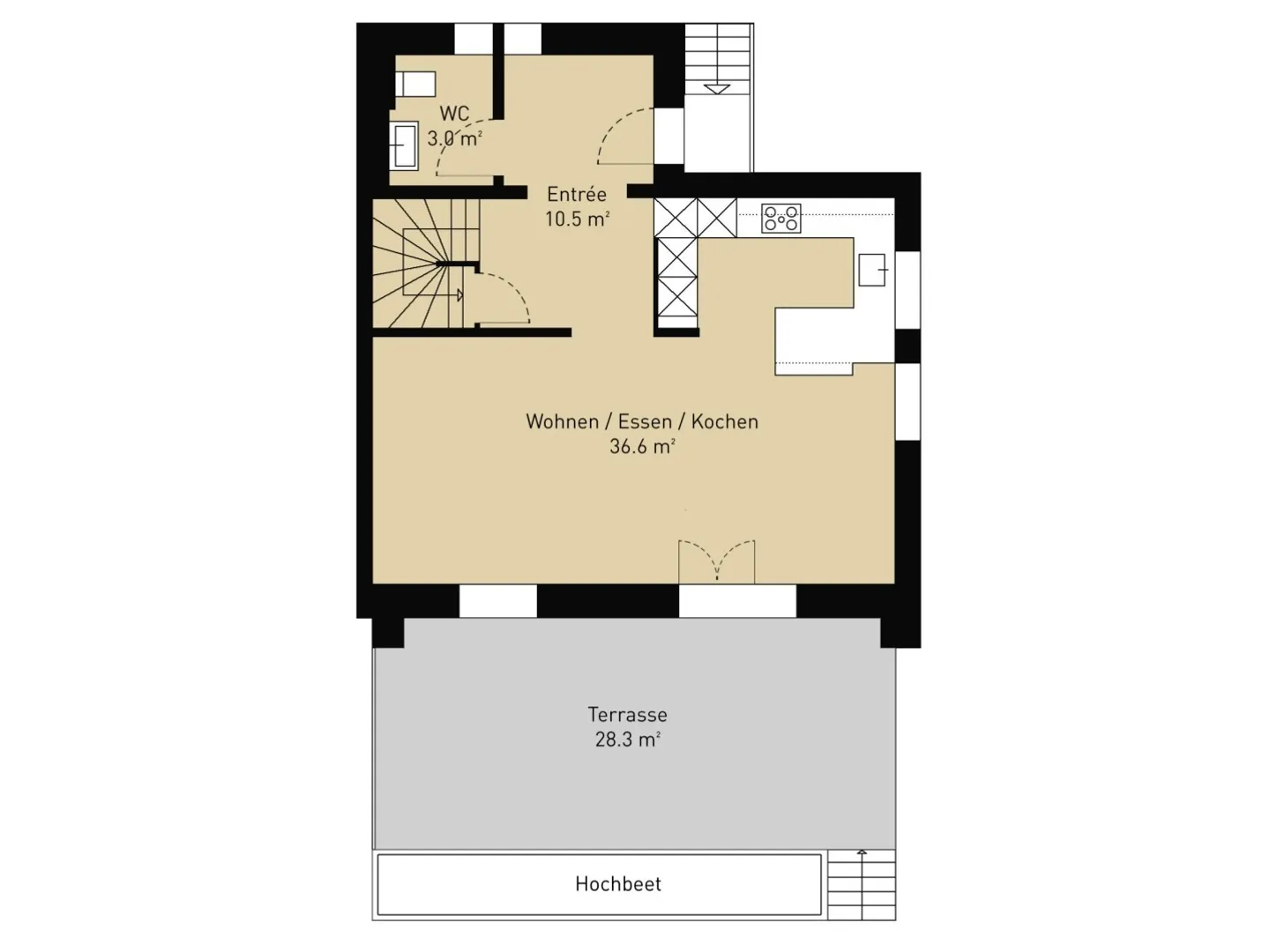 Move in and feel good: Living oasis with private garden area - Photo 9 of 11