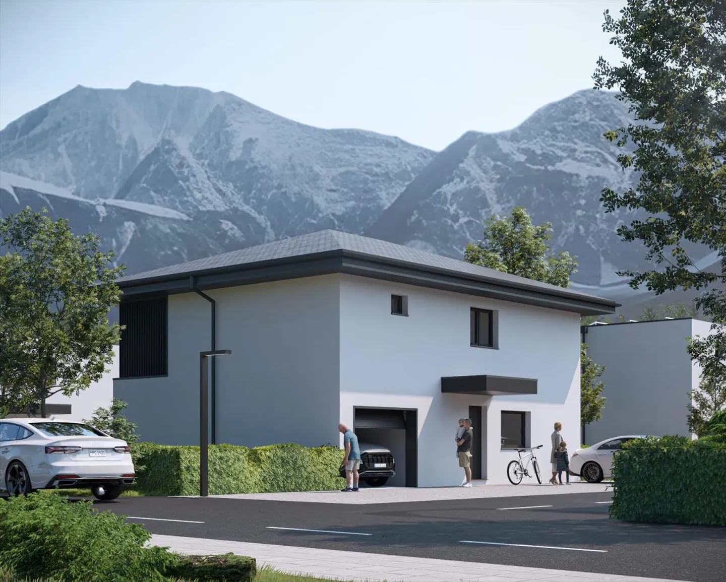 A. - Villa individuelle neuve de 5.5 pces, sur plan , Villa A - Photo 3 sur 13