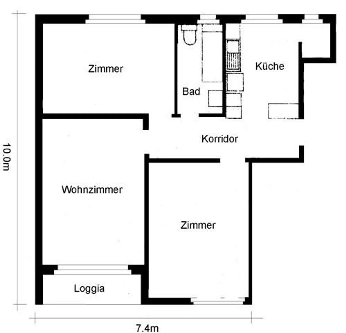 Zentrale Wohnung nähe Albisriederplatz - Foto 12 di 12