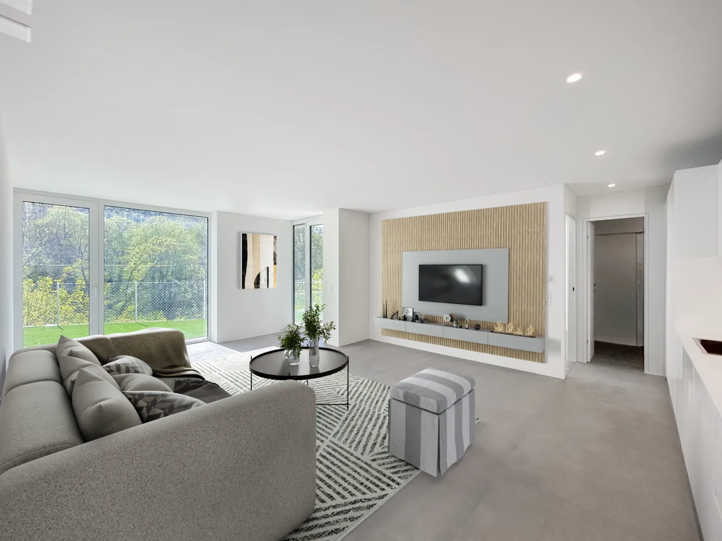 Modern 2.5-room apartment with garden in Dino - Photo 1 of 9