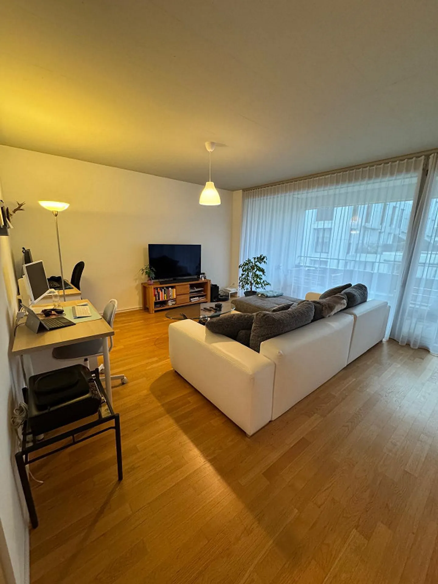 Appartement moderne de 2,5 pièces avec balcon et hauts plafonds à Winterthur - Photo 3 sur 11