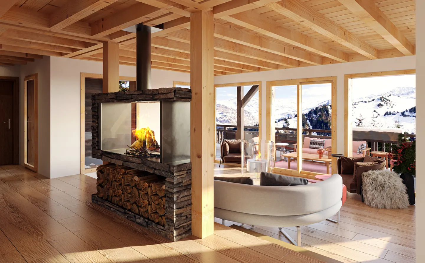 Chalet zu bauen in Crosets - Portes du Soleil! - Foto 4 von 5