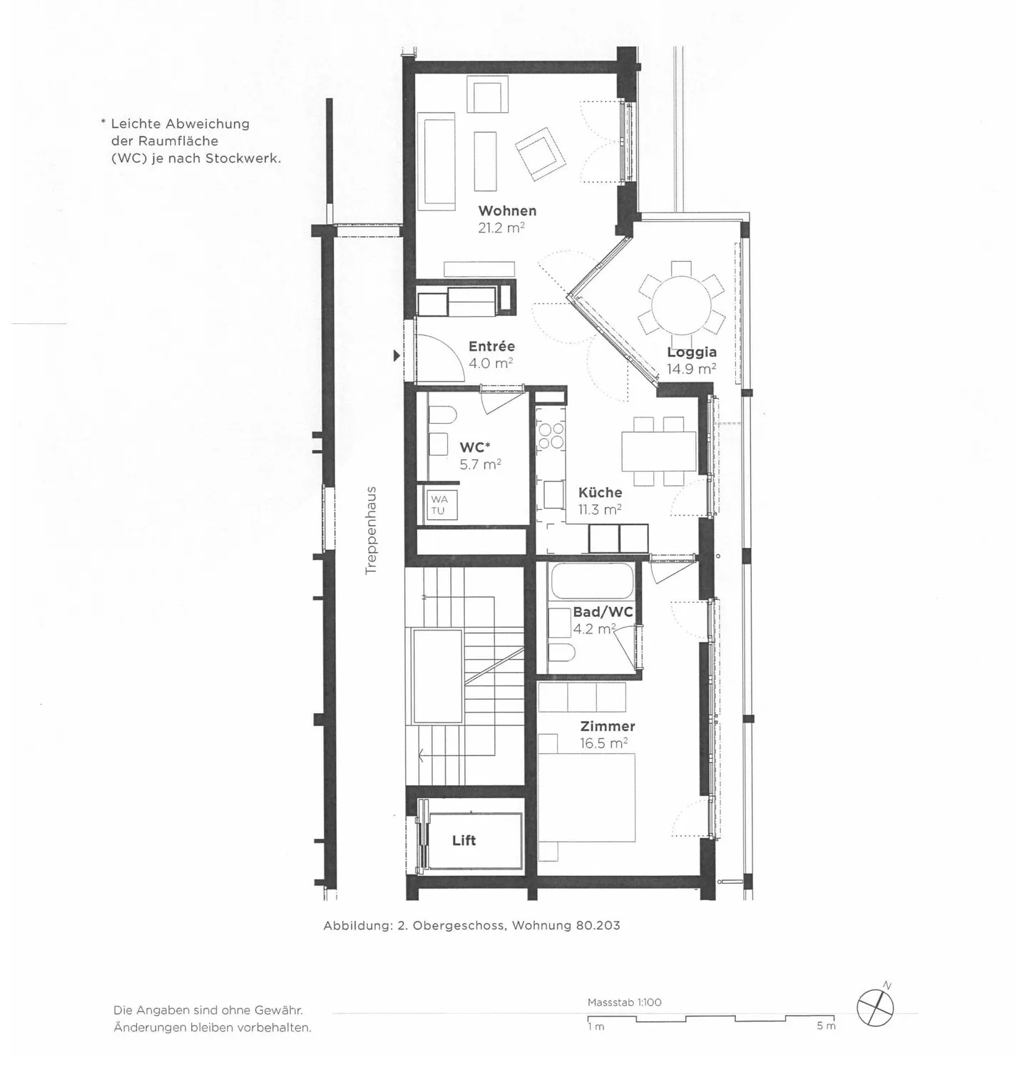 2 1/2-Room Apartment BILL Neuhegi - Photo 11 of 11