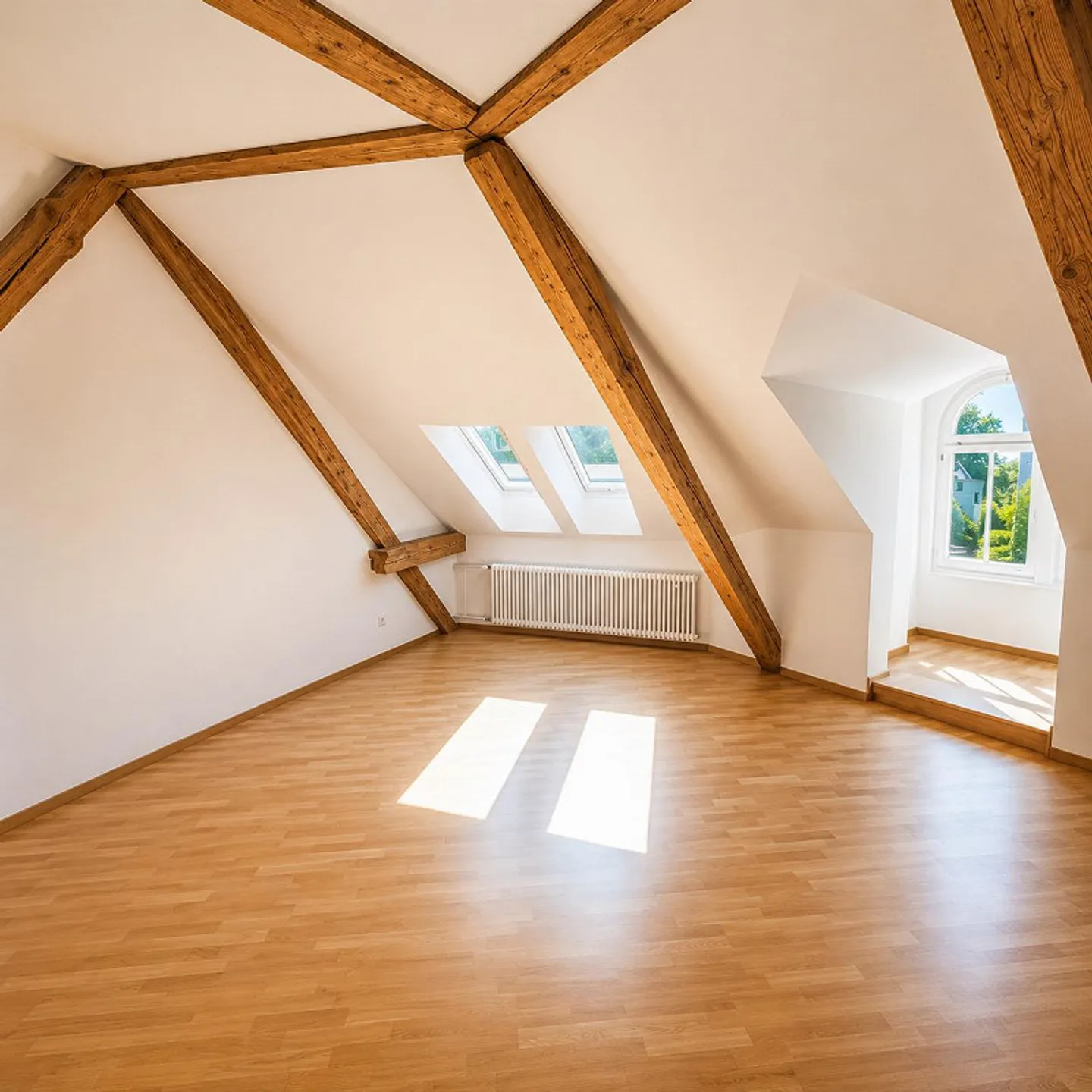 Immense appartement sous les combles de 6,5 pièces au centre de Saint-Gall - Photo 8 sur 8
