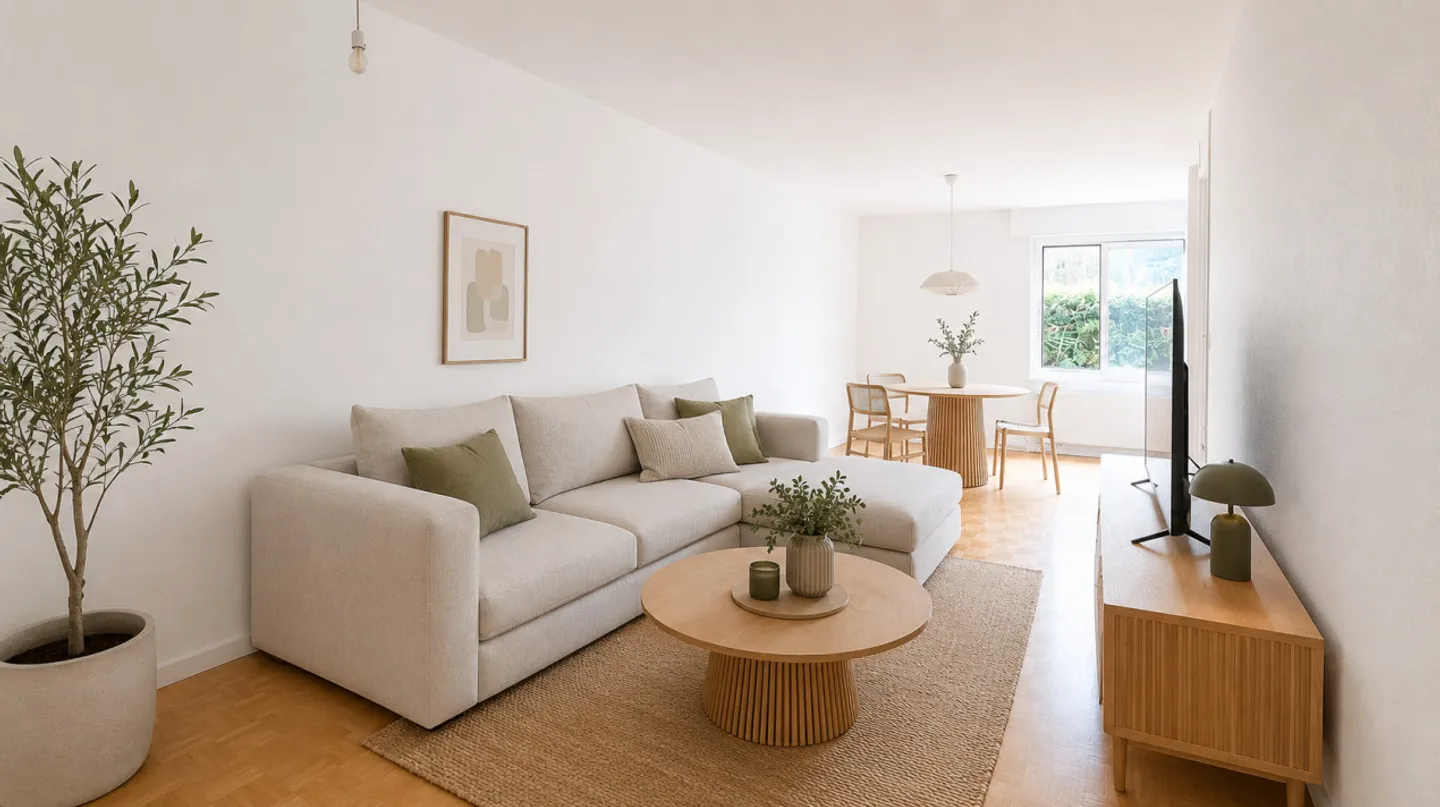 Sierre - Charming 2.5 rooms with sunny terrace - Close to hospital - Photo 1 of 5