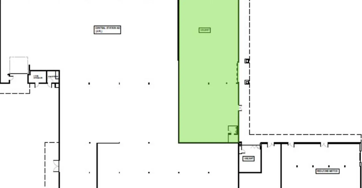 582 m2 Werkstatt im Erdgeschoss - Mehrere Parkplätze - Höhe 4.5 - Foto 5 von 6