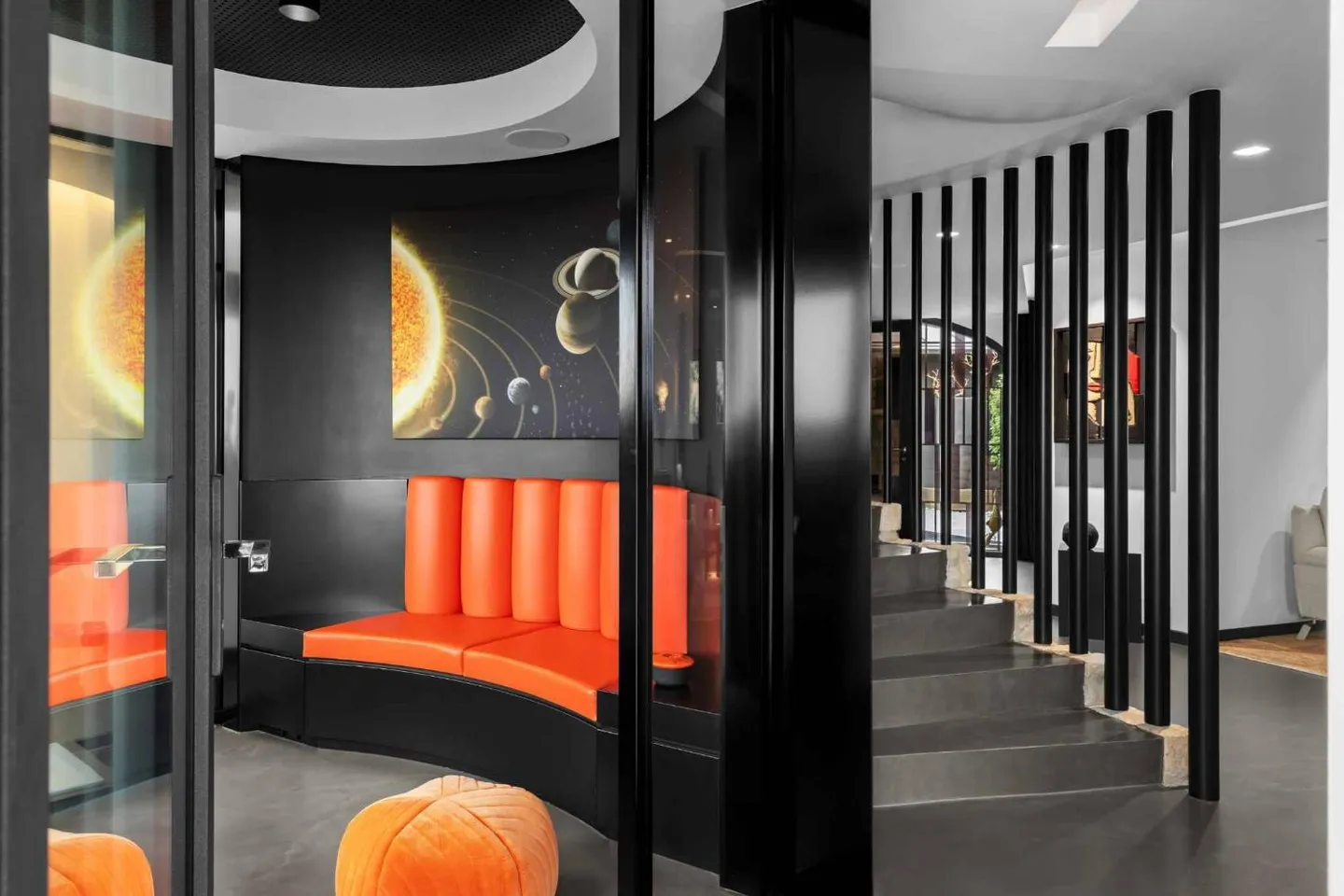 Außergewöhnliches Anwesen mit Innenpool und Blick auf den Genfersee - Foto 12 von 13