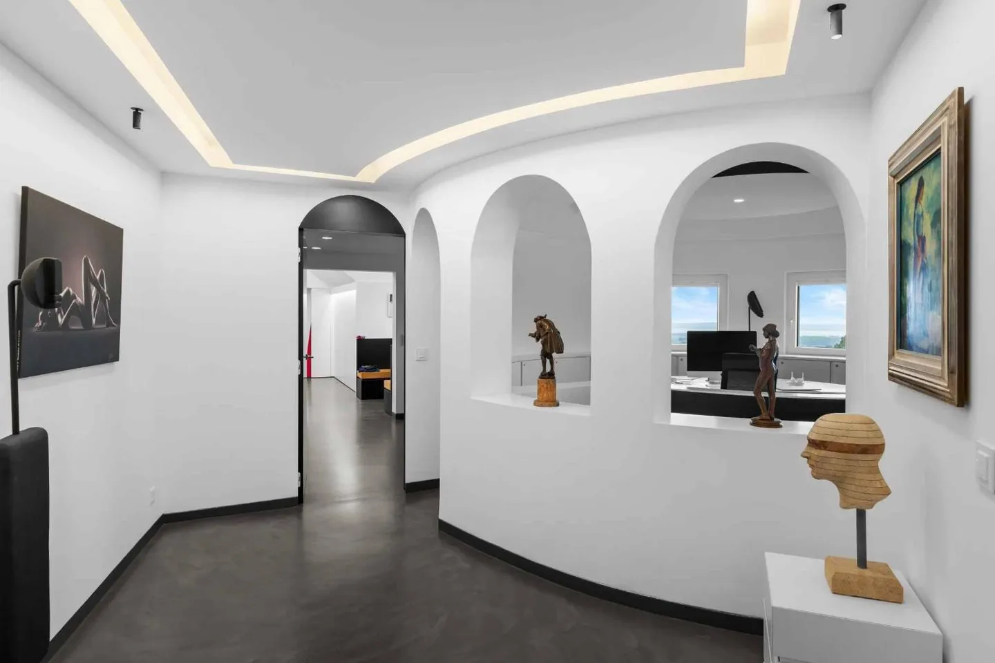 Außergewöhnliches Anwesen mit Innenpool und Blick auf den Genfersee - Foto 13 von 13