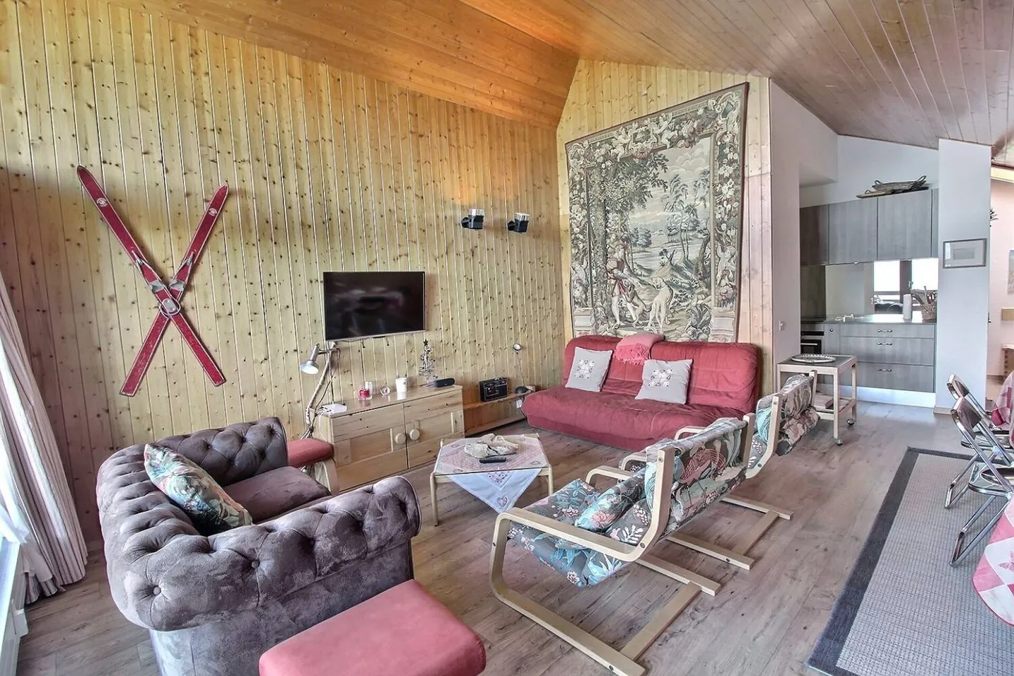 Cristal 712 - Location hebdomadaire d'un appartement 3 pièces à Anzère - Photo 2 sur 9