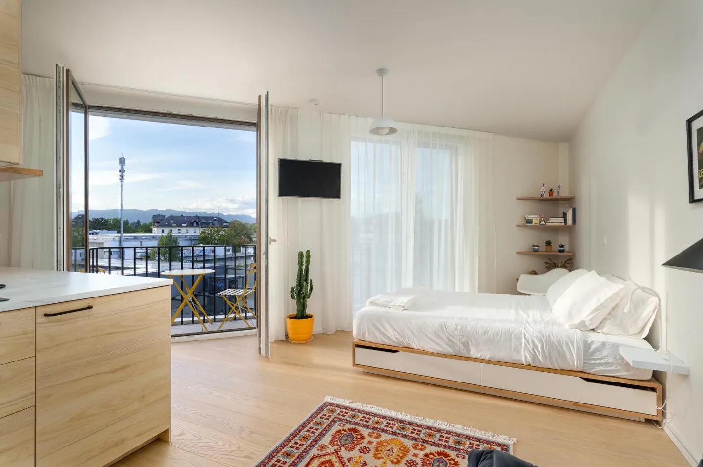 Modernes Studio nahe Bahnhof Chêne-Bourg - Foto 2 von 10