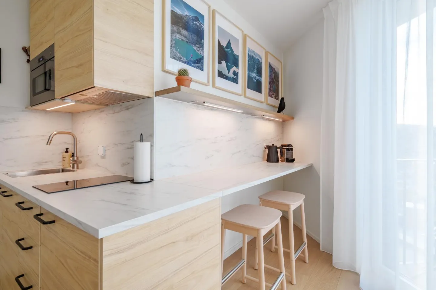 Modernes Studio nahe Bahnhof Chêne-Bourg - Foto 6 von 10