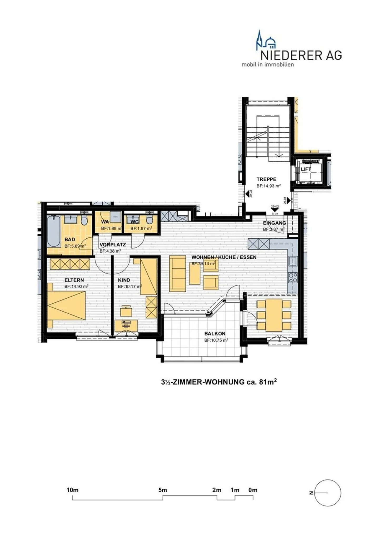 Attraente appartamento di 3.5 locali completamente ristrutturato al 2° piano - Foto 10 di 11