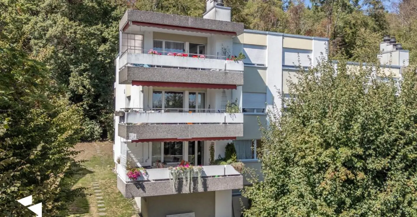 Appartement de 4,5 pièces situé au calme au bord de la forêt - Photo 12 sur 12