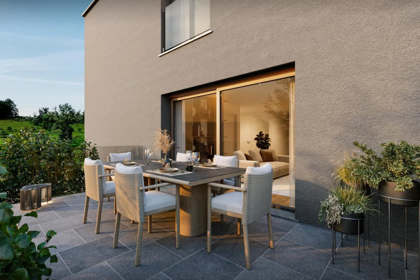 New construction project "Drei Halden" - 4.5-room apartment on the ground floor - Photo 6 of 9