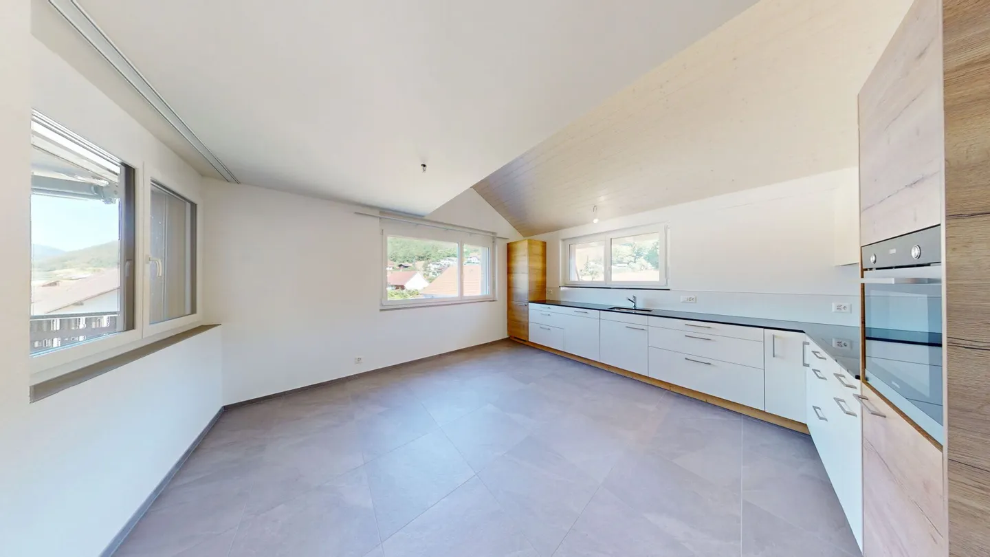 Première occupation ! Appartement en duplex exclusif de 3,5 pièces avec grande galerie et vue - Photo 4 sur 15